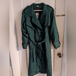 Ladies maxi trench coat